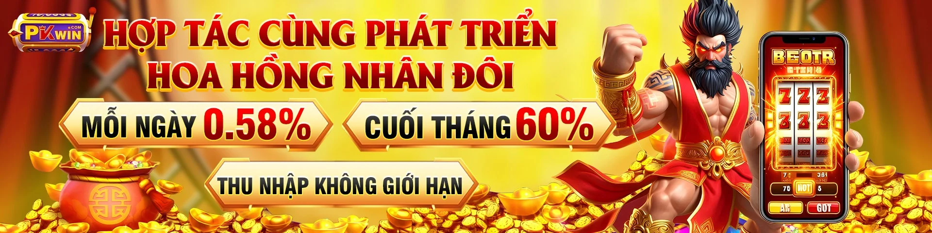 Hợp tác cùng phát triển hoa hồng nhân đôi